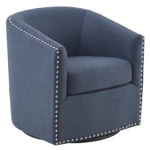 Memo Blue 360° Swivel Chair