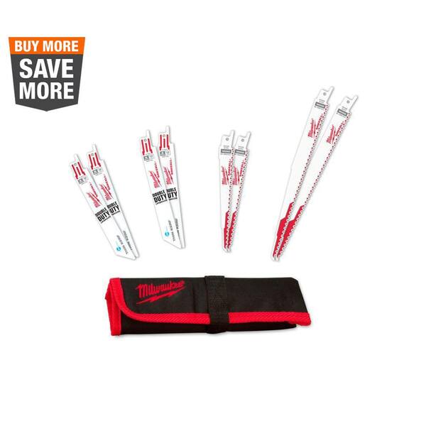 Bi-Metal Reciprocating Saw Blade Set 