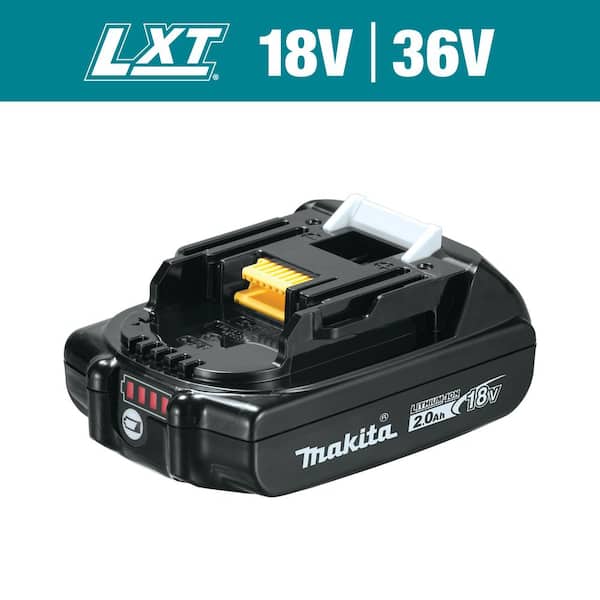 Makita 18V LXT Lithium-Ion Compact Battery Pack 2.0Ah with Fuel Gauge