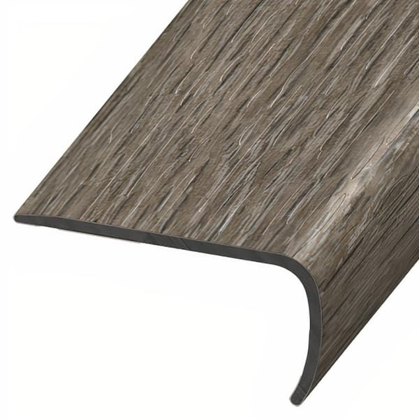 ASPEN FLOORING Musket 1 in. Thick x 2 in. Width x 94 in. Length Rigid Core Stair Nosing Vinyl Molding