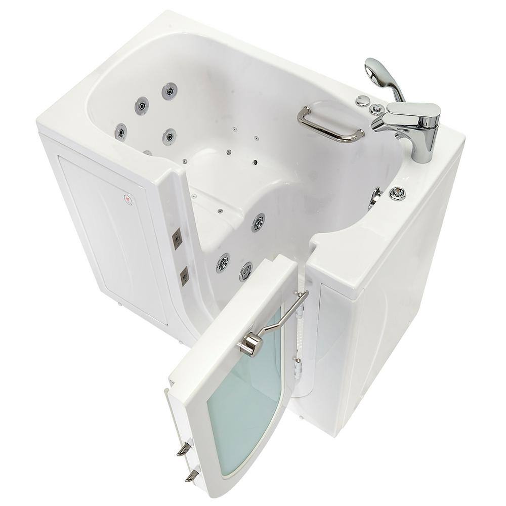 Mobile 45 in. x 26 in. Walk-In Whirlpool & Air Bath Bathtub in White, Outward Door,Digital,Heated Seat,Fast Fill & Drain price history on PriceWatchPro