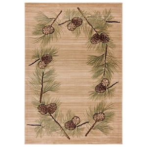 Cottage Farmington Beige 1 ft. 10 in. x 2 ft. 8 in. Accent Rug