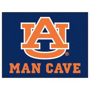Auburn University Blue Man Cave 3 ft. x 4 ft. Area Rug