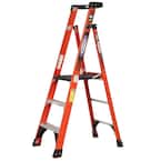 3 ft. Fiberglass Podium Step Ladder ( 9 ft. Reach Height) with 300 lbs. Load Capacity Type IA Duty Rating