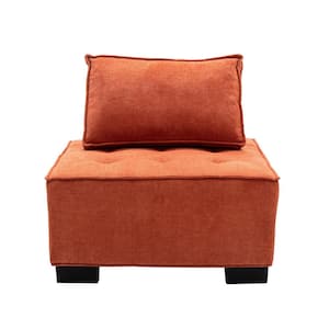29.92 Inch Orange Living Room Sofa Chair Lazy Chair