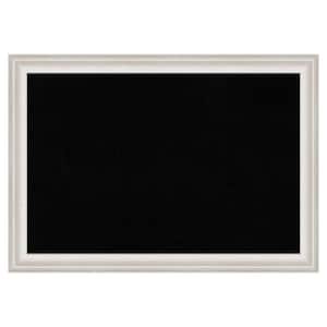 Trio White Wash Silver Framed Black Corkboard 40 in. x 28 in. Bulletine Board Memo Board