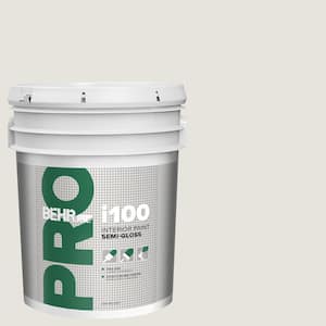 5 gal. #PPU24-13 White Pepper Semi-Gloss Interior Paint