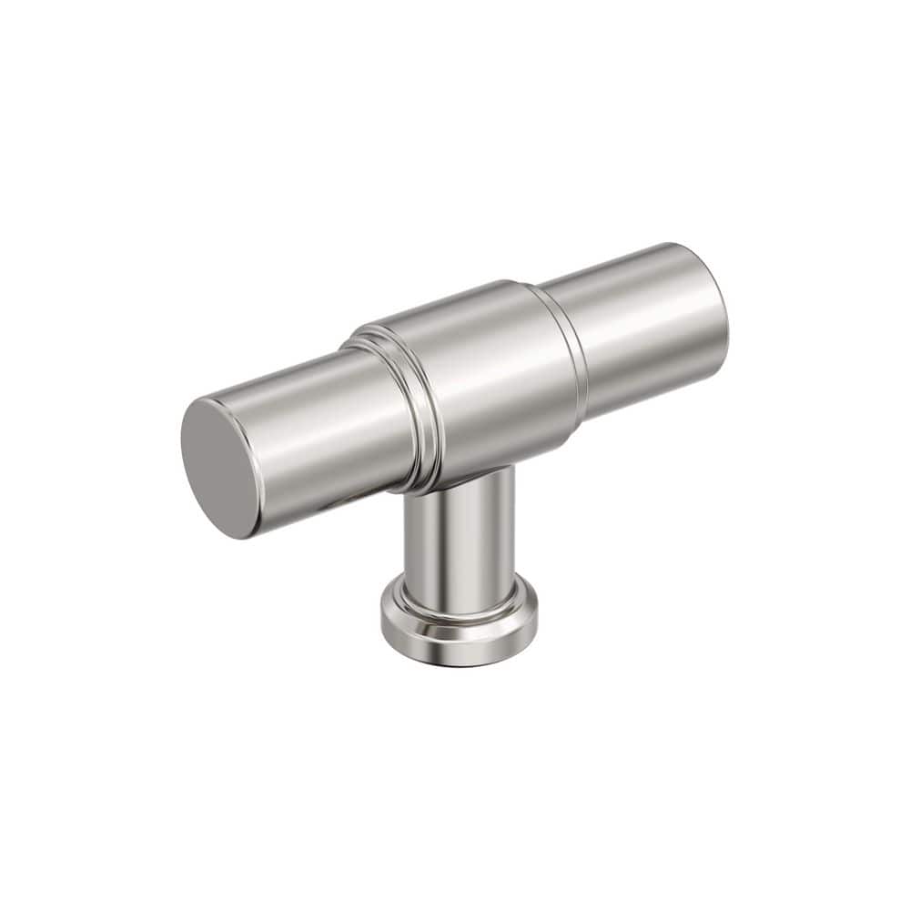Faircrest 2 in. (51mm) Length Polished Nickel Classic Bar Cabinet Knob price history on PriceWatchPro