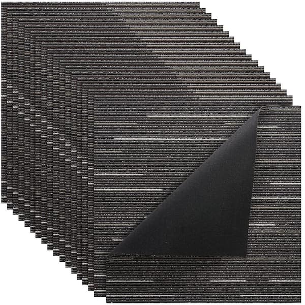 Reusable Carpet Tiles, Dark Brown Commercial 24 in. x 24 in. Adhesive Carpet Tile Square Cover 96 sq. ft. 2025 Update