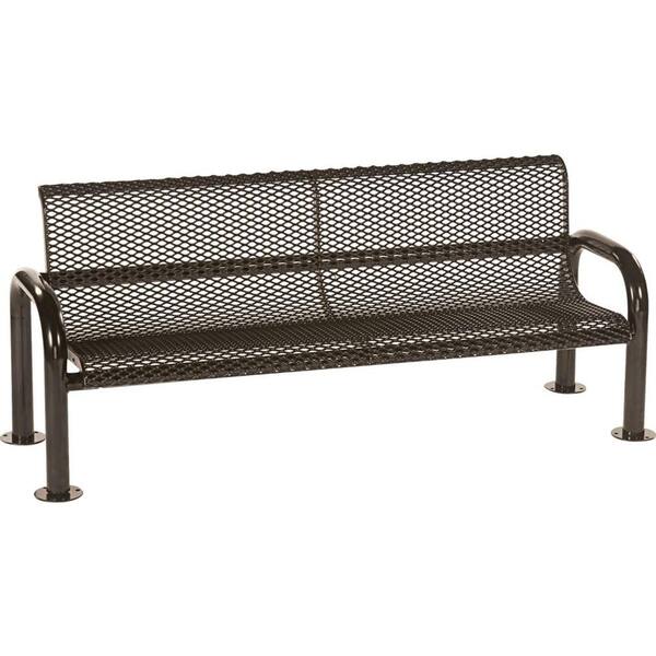 Tradewinds Harmony 6 ft. Brown Commercial Bench