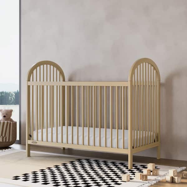 Olivia Driftwood 3-in-1 Convertible Crib