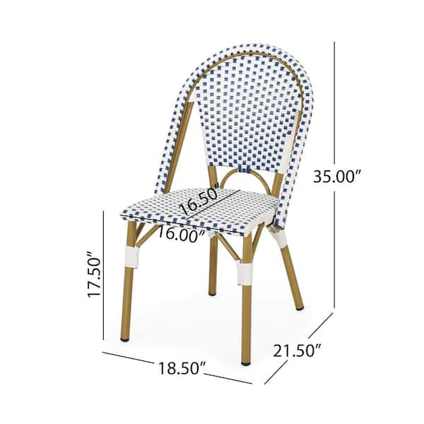 elize outdoor french bistro chair