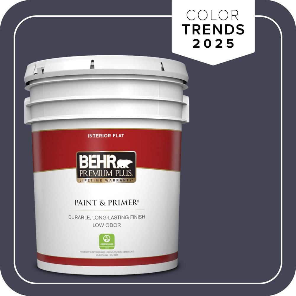 5 gal. #PPU15-19 Black Sapphire Flat Low Odor Interior Paint & Primer price history on PriceWatchPro