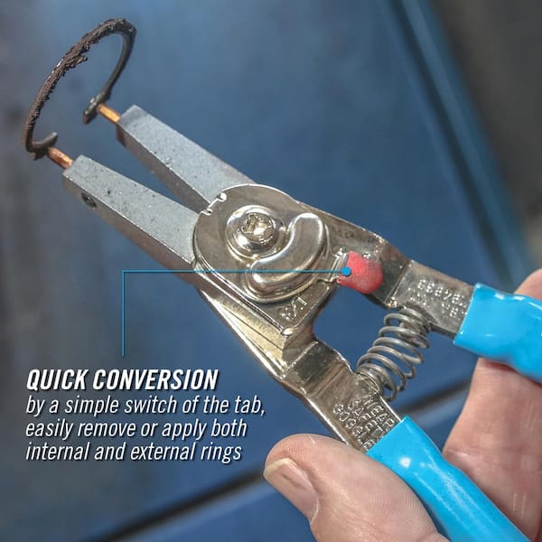 Channellock 8 in. Retaining Snap Ring Pliers 927 - The Home Depot