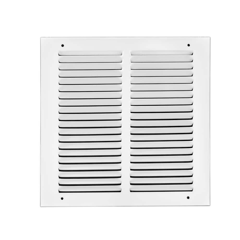 10 in. x 10 in. White Flat Return Air Steel Grille price history on PriceWatchPro