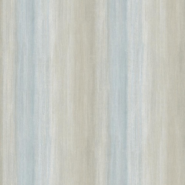 Chesapeake Ombrello Beige Stripe Paper Strippable Wallpaper (Covers 56.4 sq. ft.)
