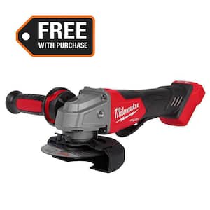 M18 FUEL 18V Lithium-Ion Brushless Cordless 4-1/2 in./5 in. Grinder w/Paddle Switch (Tool-Only)