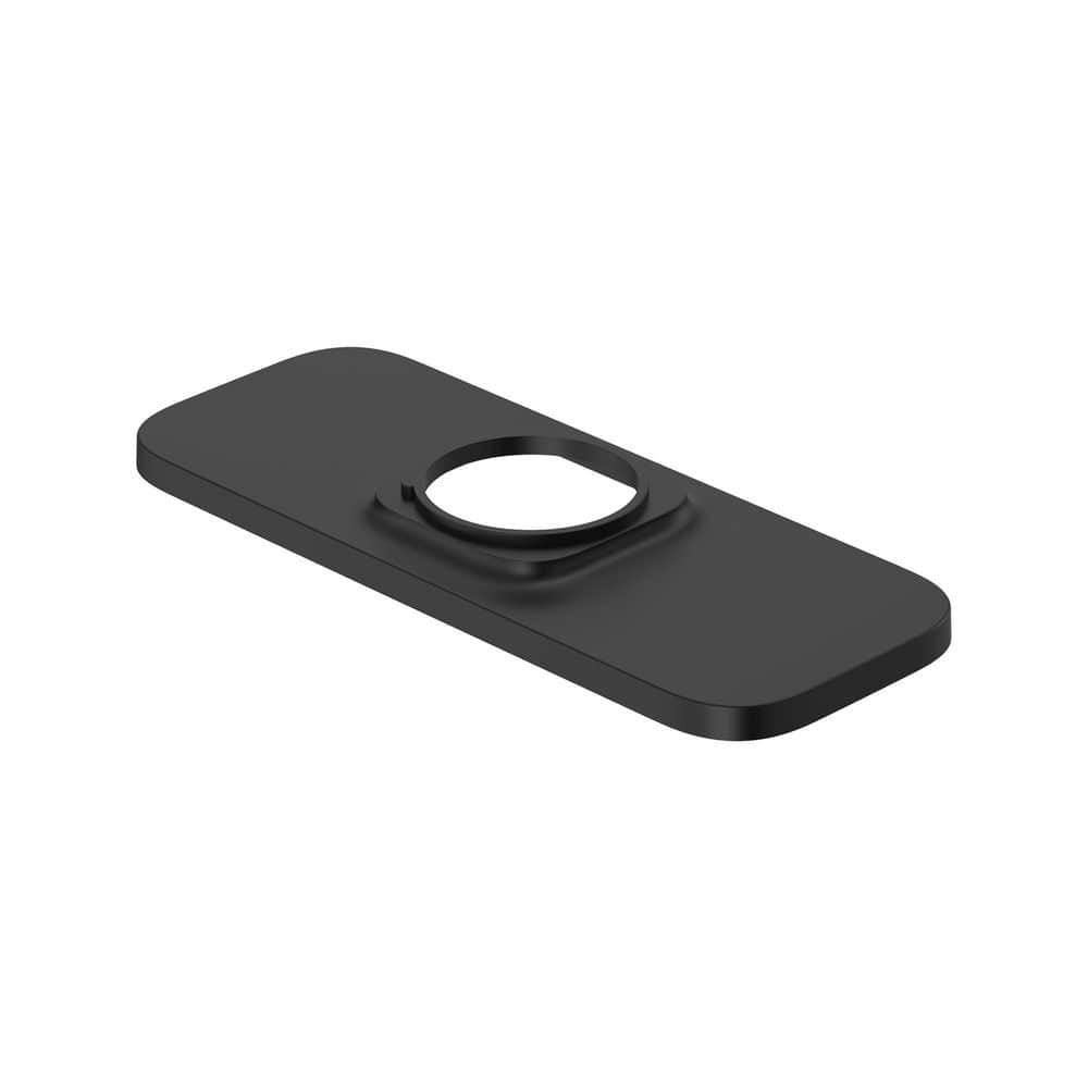 Cubeo Single Hole Metal Escutcheon Plate in Matte Black (1-Pack) price history on PriceWatchPro