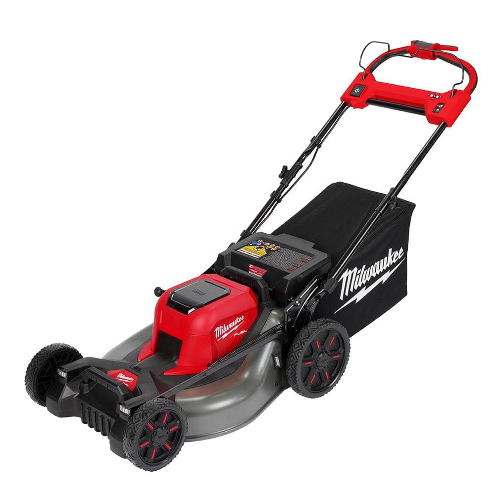 Milwaukee M18 FUEL Brushless Cordless 21 in. Walk Behind Dual Battery ...