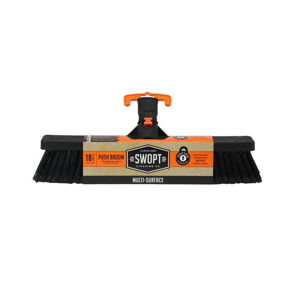 Swopt 18 in. Standard Multi-Surface Push Broom Head