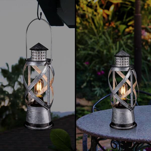 Alpine Corporation 15 in. H Indoor/Outdoor Vintage Metal