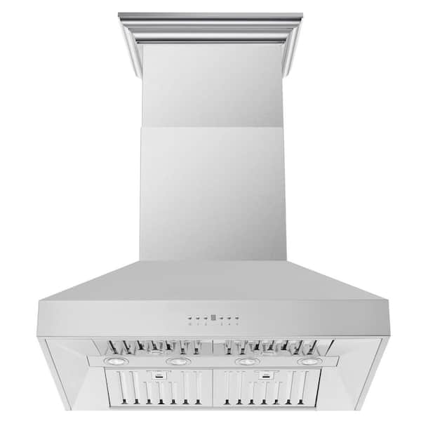 Orvieto 36'' Wall Mount Range Hood Housing/Enclosure