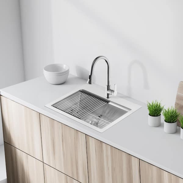 L2030600NA by Kallista - 33 Stainless Steel Kitchen Sink with Standard  Accessories