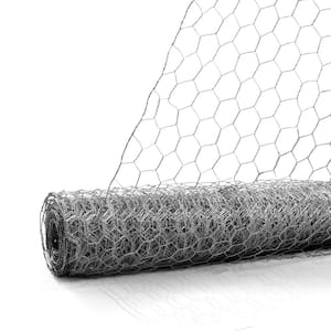 4 ft. x 150 ft. 20-Gauge Poultry Netting with 1 in. Mesh