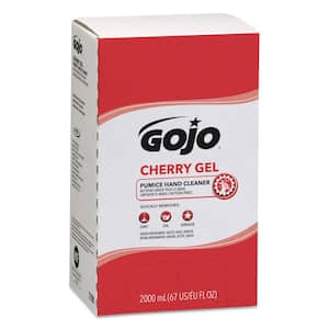 2,000 mL Cherry Gel Pumice Hand Cleaner, Cherry Scent, Refill, 4/Carton