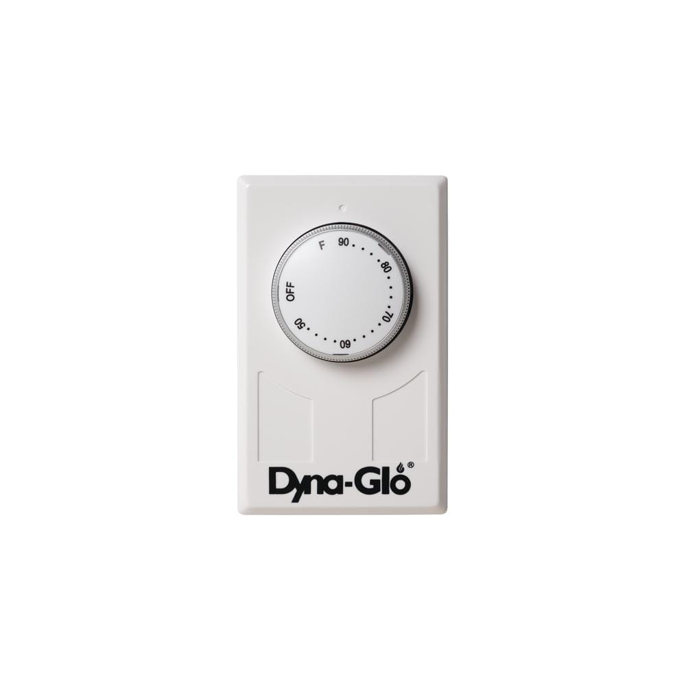 Dyna-Glo 28 Amp 240-Volt Double-Pole Wall Thermostat DGT-240 - The Home  Depot