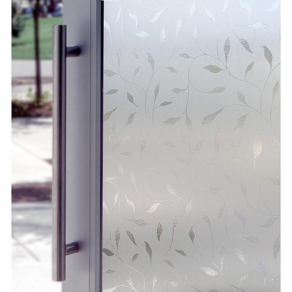 Artscape Etched Leaf 24 in. x 36 in. Window Film