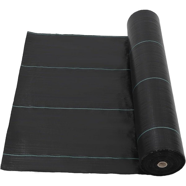 2.4 oz. 6 ft. x 300 ft. Weed Barrier Landscape Fabric-Durable Ground Cover for Garden, Lawn and Landscaping
