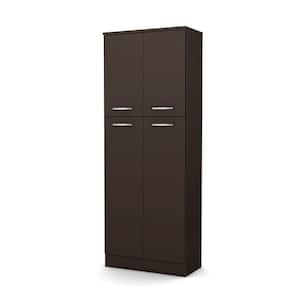 TOLEAD 64 Tall Kitchen Pantry Storage Cabinet, Pantry Cabinet with Doors  and Shelves, Modern Food Pantry Cabinet Cupboard, Storage Cabinet for