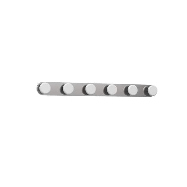 KUZCO Rezz 25-in 1 Light 17-Watt Brushed Nickel Integrated LED Vanity Light