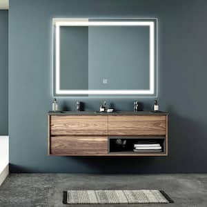 28 in. x 40 in. Oval LED Bathroom Lighted Backlit Mirror with Anti Fog, Energy Saving, ETL Listed, Memory Function