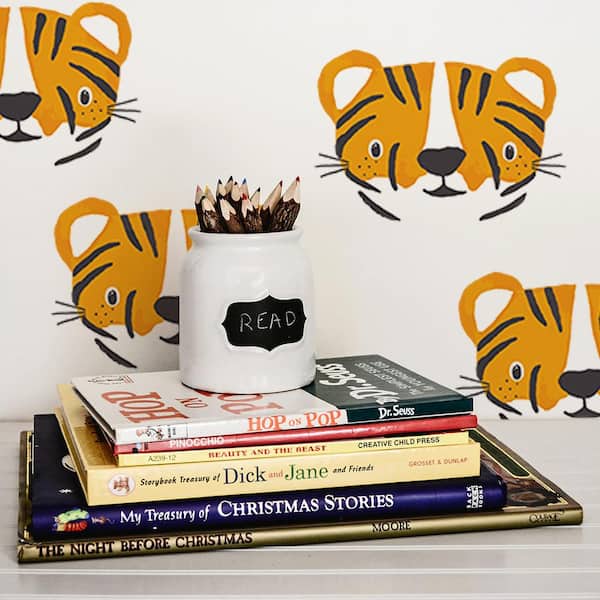 Tiger Cubs Peel and Stick Wall Decals (Set of 4)