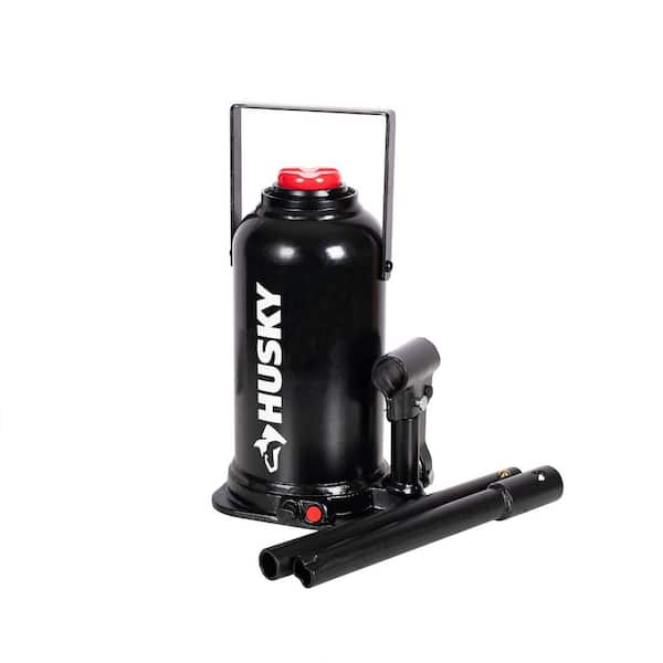 Husky 20-Ton Welded Bottle Jack HPL20BW-ZDT-TH - The Home Depot