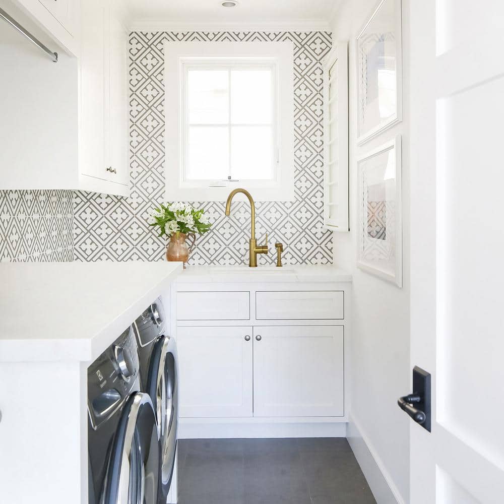 Brushed Gold Brass Single Handle Kitchen Faucet with Side Spray