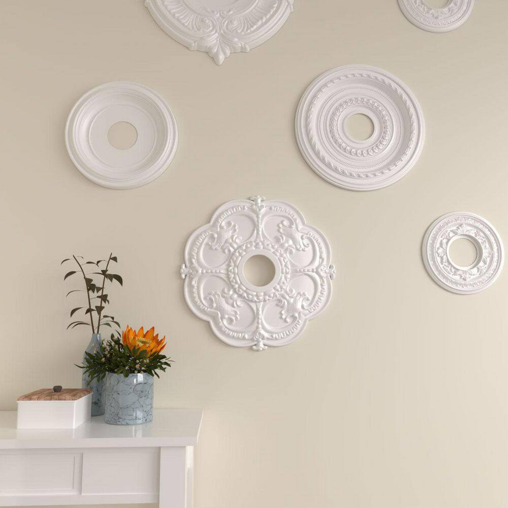 Rotherham 18" White High-Density Urethane Ceiling Medallion