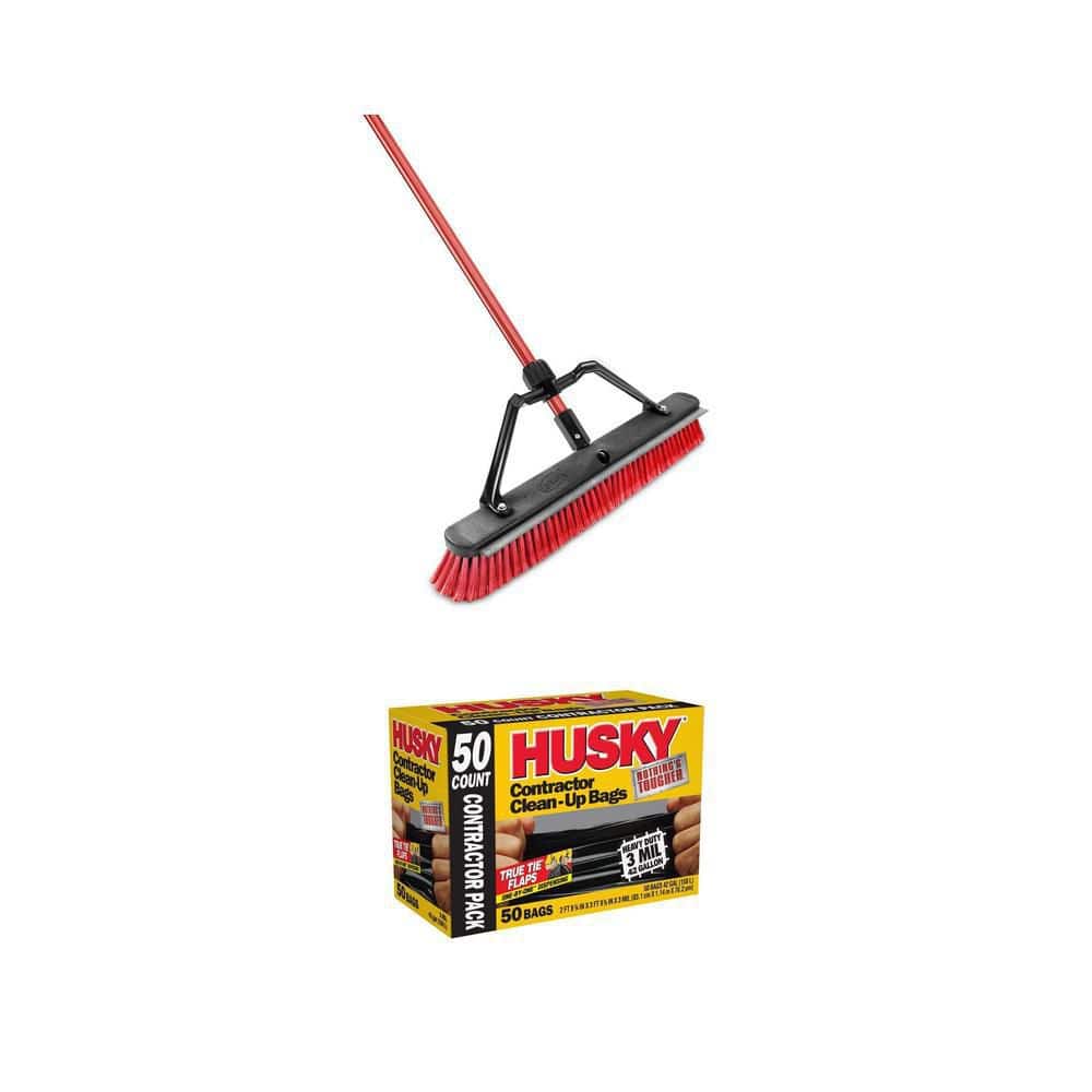 Sacs Poubelle Husky 42 Gallons - 3 Mil - Pour Chantier/déchets - Lot De 50 - Neuf