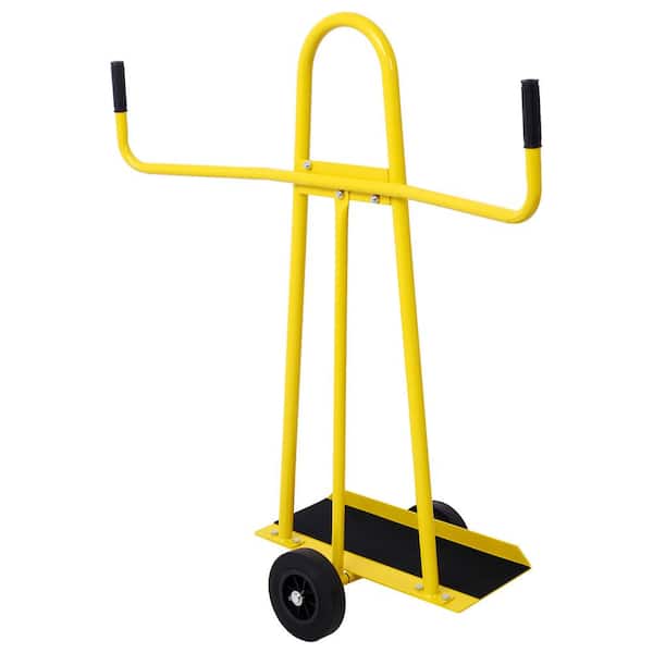 Tidoin Oval Heavy Duty Panel Dolly Drywall Cart with 750 lb. Load Capacity