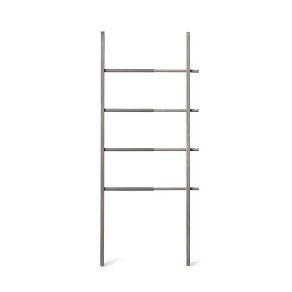 Unbranded Hub 16 in. - 24 in. Ladder Grey Closet Rod