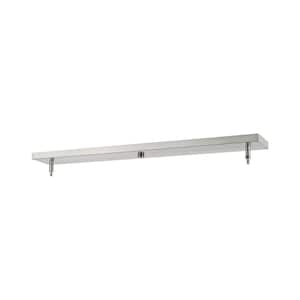 Multi Point Canopy 2-Light Ceiling Plate Brushed Nickel 4.5 in