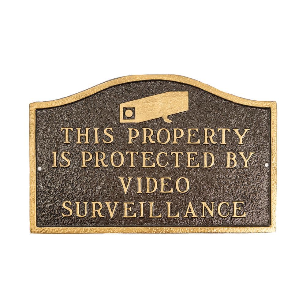 This Property is Small Statement Plaque - Hammered Bronze price history on PriceWatchPro