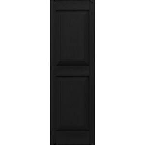 Builders Edge 14.75 In. X 51 In. Raised Panel Vinyl Exterior Shutters ...