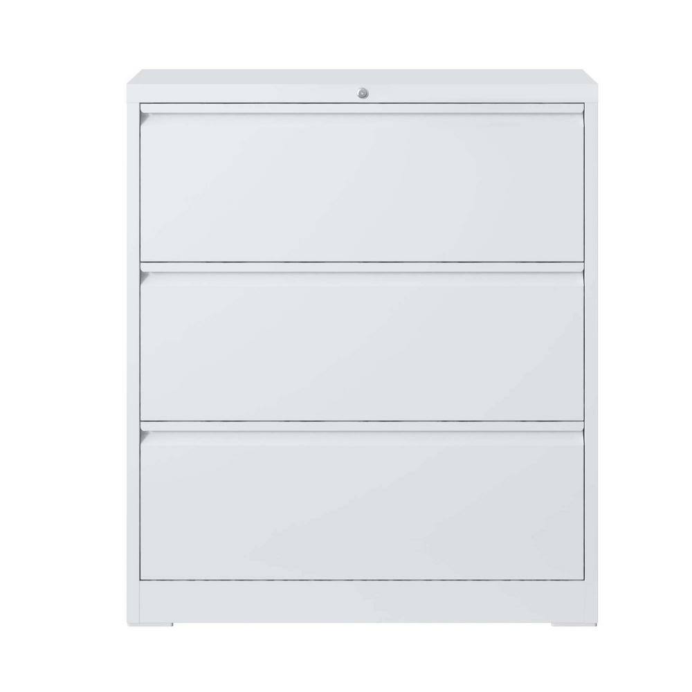 35.43 in. W x 15.75 in. D x 40.39 in. H in White Assembled Flex Wall Cabinet with 3 Drawer price history on PriceWatchPro