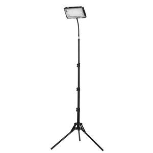 8.3 in. 150-Watt Equivalent Black LED Grow Light Warm White with Adjustable Tripod Stand