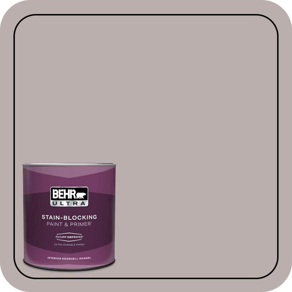 1 qt. #PPU17-11 Vintage Mauve Extra Durable Eggshell Enamel Interior Paint & Primer product image for price tracking