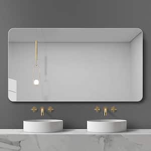 39.37 in. W. x 29.53 in. H Bathroom Vanity Mirror, Wall-Mounted Mirror for Bathroom Anti-Fog Waterproof