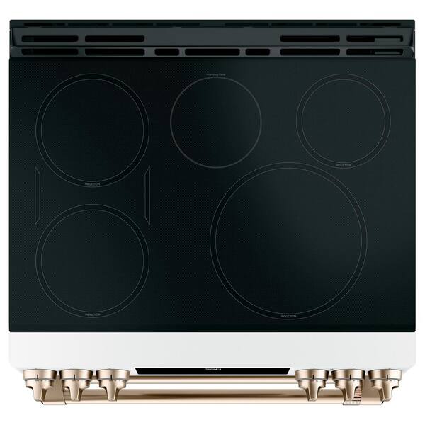 ge cafe slide in induction range